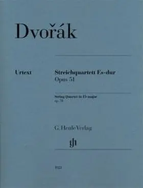 Antonín Dvorák - Streichquartett Es-dur op. 51 | Buch | 979-020181021-8 | www.sack.de