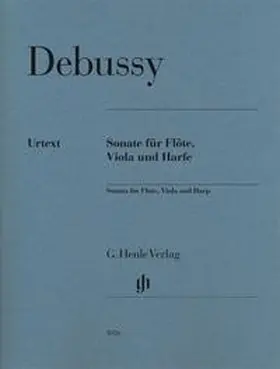 Claude Debussy - Sonate für Flöte, Viola und Harfe | Buch |  Sack Fachmedien