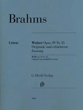  Walzer op. 39 Nr. 15 | Buch |  Sack Fachmedien