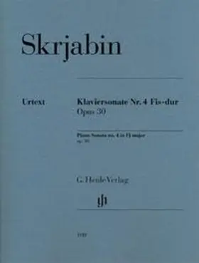 Rubcova |  Alexander Skrjabin - Klaviersonate Nr. 4 Fis-dur op. 30 | Buch |  Sack Fachmedien