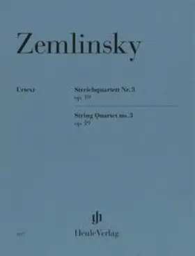  Alexander Zemlinsky - Streichquartett Nr. 3 op. 19 | Buch |  Sack Fachmedien