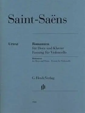 Rahmer |  Camille Saint-Saëns - Romanzen für Horn und Klavier | Buch |  Sack Fachmedien
