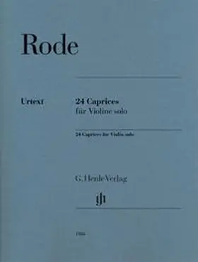 Gertsch |  24 Caprices für Violine solo | Buch |  Sack Fachmedien