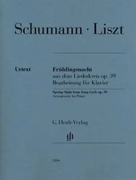  Franz Liszt - Frühlingsnacht aus dem Liederkreis op. 39 | Buch |  Sack Fachmedien