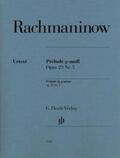 Rachmaninow / Rahmer |  Prélude g-moll op. 23 Nr. 5 | Buch |  Sack Fachmedien