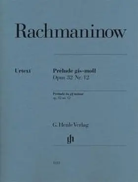 Rachmaninow / Rahmer |  Prélude gis-moll op. 32 Nr. 12 für Klavier zu zwei Händen | Buch |  Sack Fachmedien