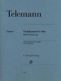 Telemann / Schmidt |  Viola Concerto G major | Buch |  Sack Fachmedien