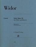 Widor / Heinemann |  Suite op. 34 for Flute and Piano | Buch |  Sack Fachmedien