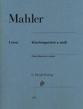 Mahler / Flamm |  Klavierquartett a-moll. Partitur und Stimmen | Buch |  Sack Fachmedien