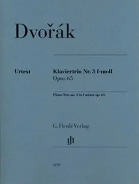  Antonín Dvorák - Klaviertrio Nr. 3 f-moll op. 65 | Buch |  Sack Fachmedien