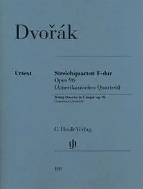  Antonín Dvorák - Streichquartett F-dur op. 96 (Amerikanisches Quartett) | Buch |  Sack Fachmedien