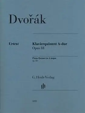 Dvorák / Rahmer |  Dvorák, Antonín - Klavierquintett A-dur op. 81 | Buch |  Sack Fachmedien