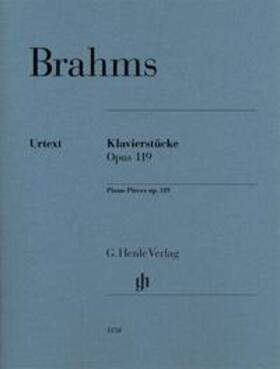 Brahms / Eich |  Klavierstücke op. 119 für Klavier zu zwei Händen. Revidierte Ausgabe von HN 123 | Buch |  Sack Fachmedien