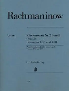 Rachmaninow / Rahmer |  Klaviersonate Nr. 2 b-moll Opus 36 | Buch |  Sack Fachmedien