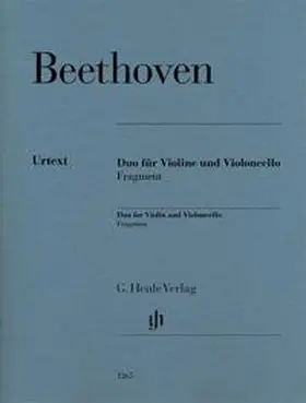  Duo für Violine und Violoncello | Buch |  Sack Fachmedien