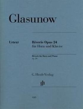 Glasunow / Rahmer |  Reverie op. 24 für Horn und Klavier | Buch |  Sack Fachmedien