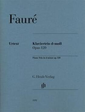 Fauré / Kolb |  Klaviertrio d-moll Opus 120, Urtext | Buch |  Sack Fachmedien
