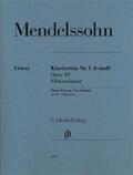 Adorján |  Felix Mendelssohn Bartholdy - Klaviertrio Nr. 1 d-moll op. 49 | Buch |  Sack Fachmedien