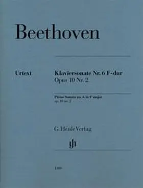 Beethoven / Wallner |  Klaviersonate Nr. 6 F-dur op. 10,2 | Buch |  Sack Fachmedien