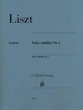  Franz Liszt - Valse oubliée Nr. 1 | Buch |  Sack Fachmedien