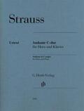 Strauss / Rahmer |  Andante C-dur für Horn und Klavier | Buch |  Sack Fachmedien