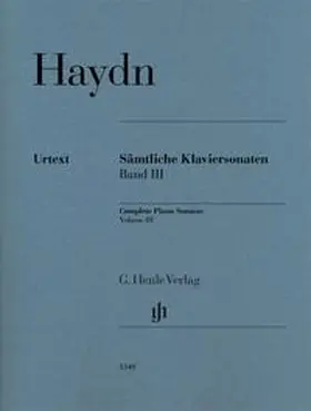 Feder |  Haydn, Joseph - Sämtliche Klaviersonaten Band III | Buch |  Sack Fachmedien