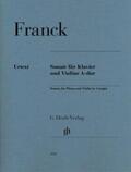 Franck / Jost |  Sonate für Klavier und Violine A-dur | Buch |  Sack Fachmedien