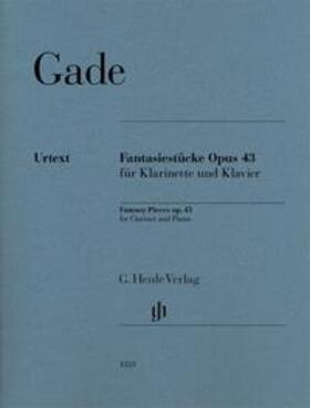 Gade / Pfeffer | Fantasiestücke op. 43 für Klarinette und Klavier | Buch | 979-020181353-0 | sack.de
