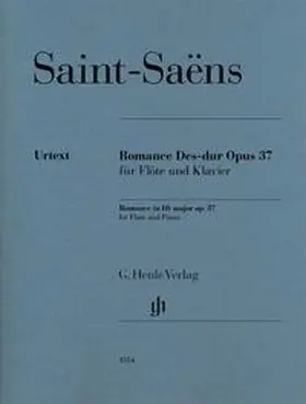 Saint-Saëns / Jost |  Romance Des-dur Opus 37 für Flöte und Klavier | Buch |  Sack Fachmedien