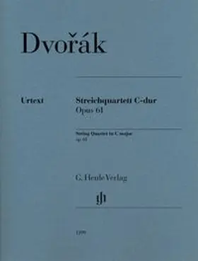  Antonín Dvorák - Streichquartett C-dur op. 61 | Buch |  Sack Fachmedien