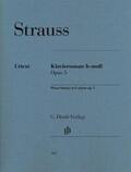 Jost |  Strauss, R: Piano Sonata b minor op. 5 | Buch |  Sack Fachmedien