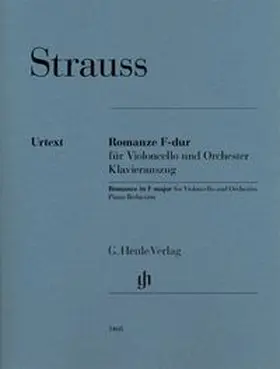  Richard Strauss - Violoncelloromanze F-dur | Buch |  Sack Fachmedien
