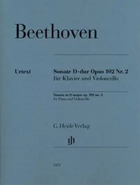  Ludwig van Beethoven - Violoncellosonate D-dur op. 102 Nr. 2 | Buch |  Sack Fachmedien