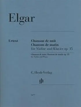Marshall-Luck |  Edward Elgar - Chanson de nuit, Chanson de matin op. 15 für Violine und Klavier | Buch |  Sack Fachmedien