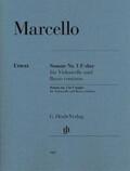 Oppermann |  Marcello, B: Sonata no. 1 F major for VC and BC | Buch |  Sack Fachmedien