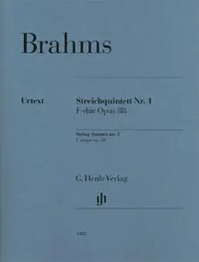  Johannes Brahms - Streichquintett Nr. 1 F-dur op. 88 | Buch |  Sack Fachmedien