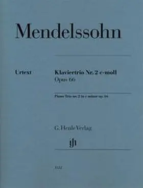  Felix Mendelssohn Bartholdy - Klaviertrio Nr. 2 c-moll op. 66 | Buch |  Sack Fachmedien