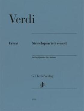 Gerhard |  Giuseppe Verdi - Streichquartett e-moll | Buch |  Sack Fachmedien