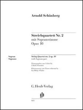 Scheideler |  Arnold Schönberg - Streichquartett Nr. 2 op. 10 mit Sopranstimme | Buch |  Sack Fachmedien