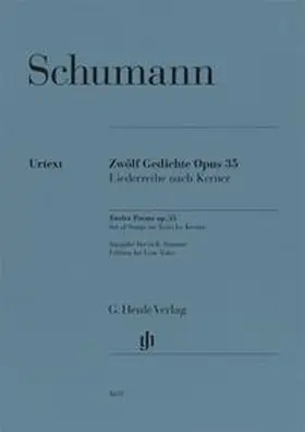  Robert Schumann - Zwölf Gedichte op. 35, Liederreihe nach Kerner | Buch |  Sack Fachmedien
