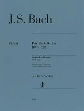 Scheideler |  Johann Sebastian Bach - Partita Nr. 4 D-dur BWV 828 | Buch |  Sack Fachmedien