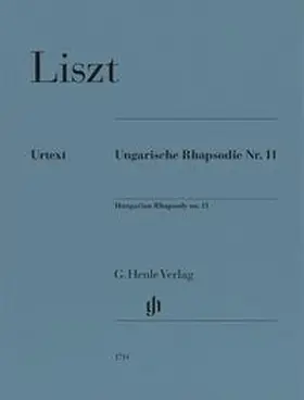  Franz Liszt - Ungarische Rhapsodie Nr. 11 | Buch |  Sack Fachmedien