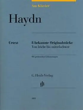 Hewig-Tröscher |  Joseph Haydn - Am Klavier - 8 bekannte Originalstücke | Buch |  Sack Fachmedien
