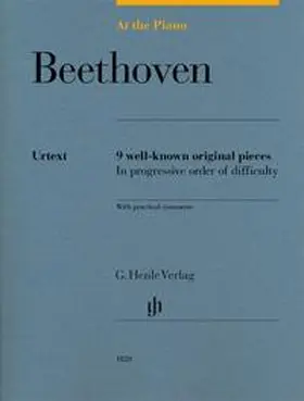 Hewig-Tröscher |  Ludwig van Beethoven - At the Piano - 9 well-known original pieces | Buch |  Sack Fachmedien