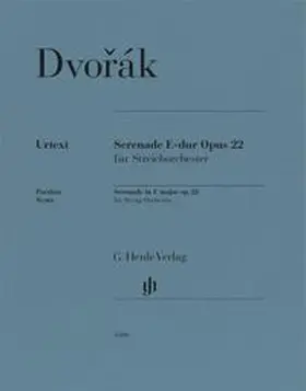  Antonín Dvorák - Serenade E-dur op. 22 für Streichorchester | Buch |  Sack Fachmedien