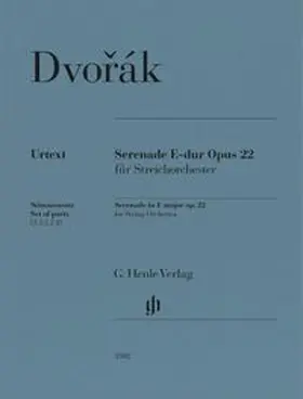  Antonín Dvorák - Serenade E-dur op. 22 für Streichorchester | Buch |  Sack Fachmedien
