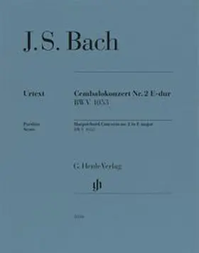  Johann Sebastian Bach - Cembalokonzert Nr. 2 E-dur BWV 1053 | Buch |  Sack Fachmedien