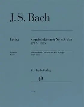  Johann Sebastian Bach - Cembalokonzert Nr. 4 A-dur BWV 1055 | Buch |  Sack Fachmedien