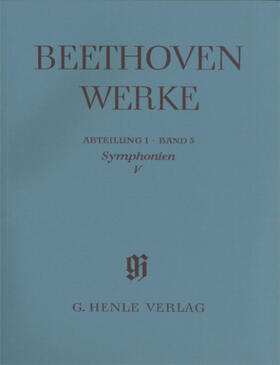  Ludwig van Beethoven - Abt. 1, Bd. 5 | Symphonien V | Buch |  Sack Fachmedien