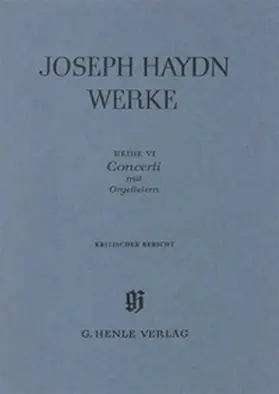  Joseph Haydn - Reihe 6 | Concerti mit Orgelleiern | Buch |  Sack Fachmedien